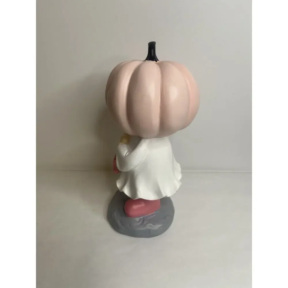 Goblin and Ghoul Pink Pumpkin Trick Or Treat Girl Halloween 8” TikTok Viral